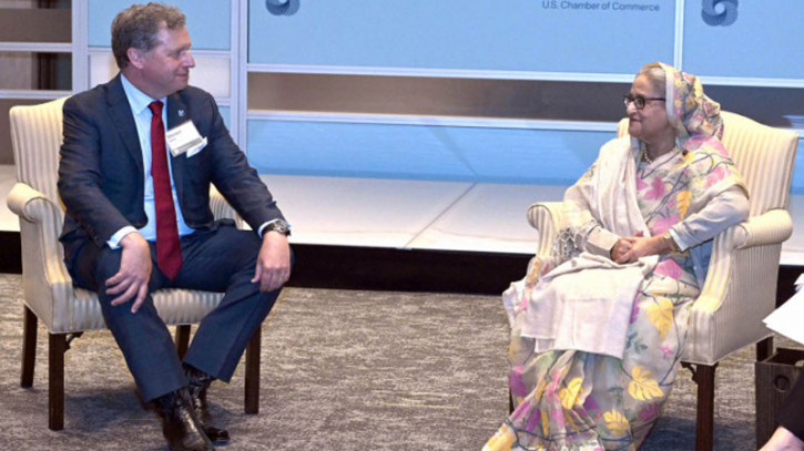 PM Hasina offers SEZs for US businessmen, seeks larger investment