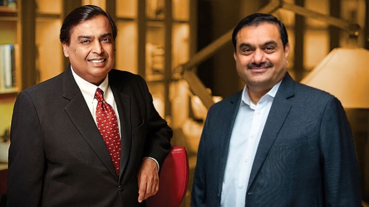 Ambani tops Adani to be Asia's richest person