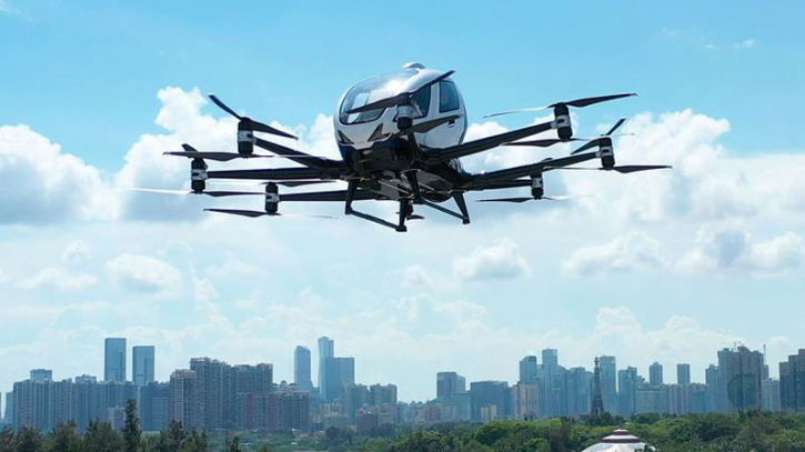 China on track to test world's first flying taxi service