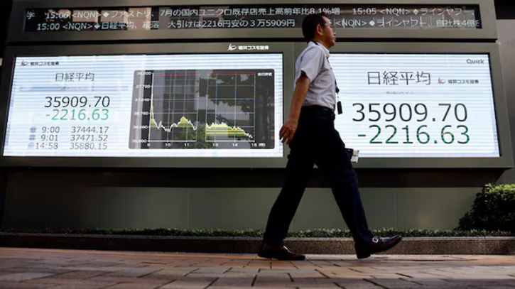 Asian stocks slip, China inflation surprisingly soft