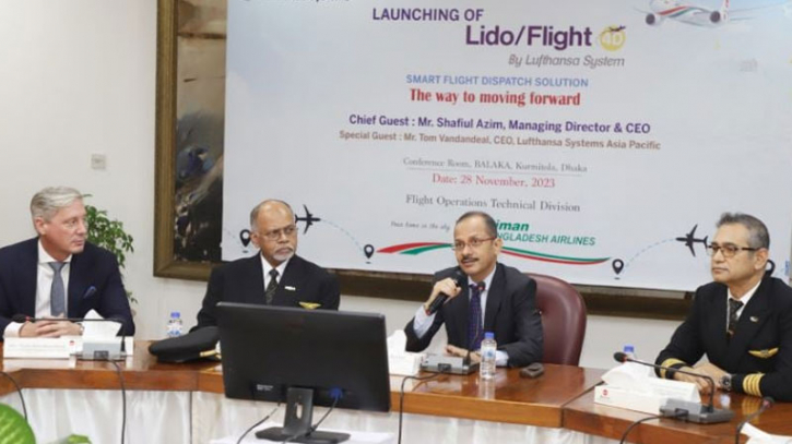 World class cost effective flight solution ‘Lido/Flight 4ED' launched by Biman