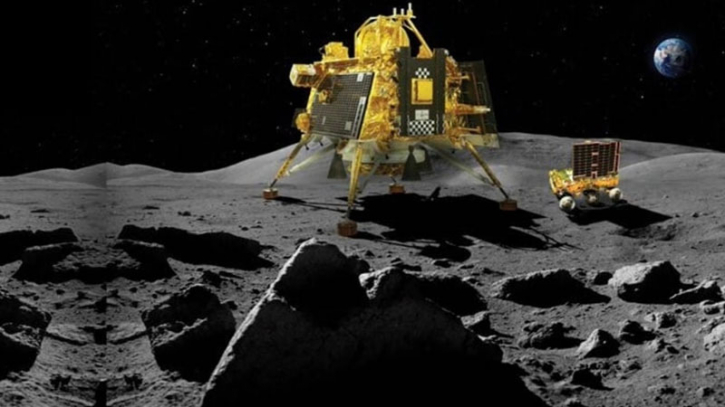 India makes history: Chandrayaan-3 lands near Moon's south pole