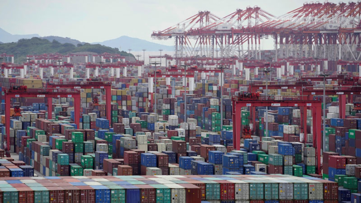 China notches steady export growth in July as imports surge