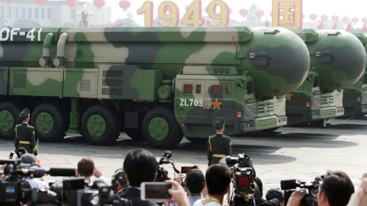 China says test-launched ICBM with ‘dummy warhead' into Pacific