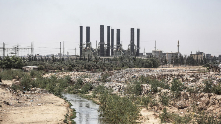 Gaza's sole power station stops working as fuel runs out