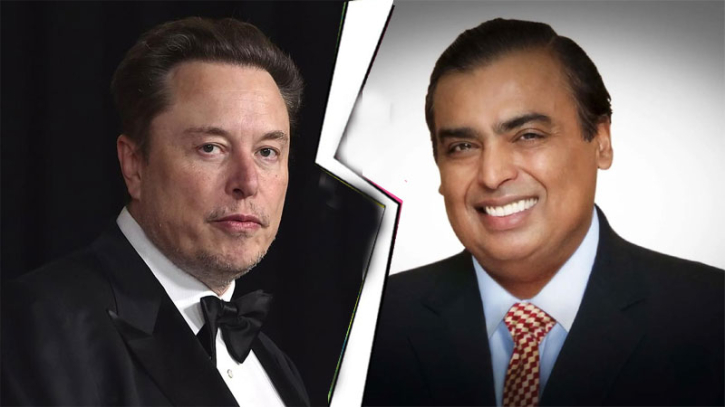 Musk v Ambani: Billionaires battle over India's satellite internet