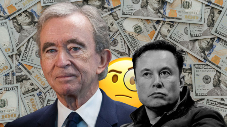 Arnault overtakes Musk as the world's richest person