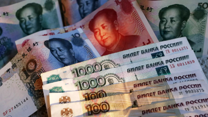 Russia, China settling 95% of payments in own currencies