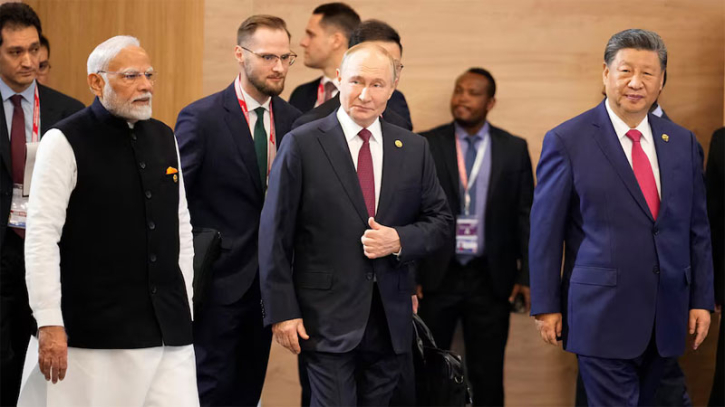 Putin scores a BRICS win with rare Xi and Modi show of harmony