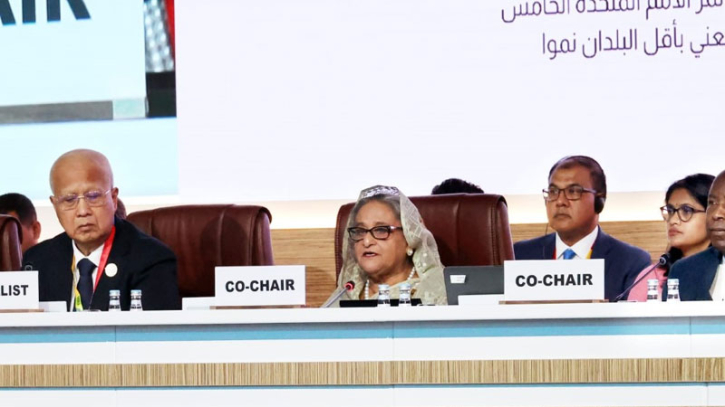 PM Hasina stresses enhanced trade infrastructure, productive capacity for LDCs