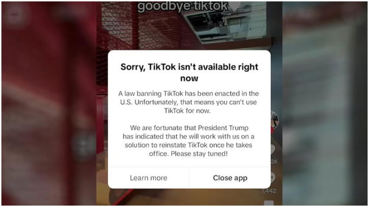 TikTok goes dark for US users, company pins hope on Trump