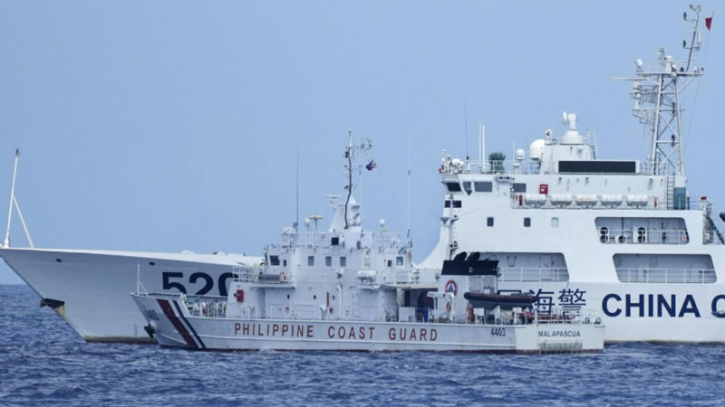 China intimidates Philippine vessels in South China Sea, US claims